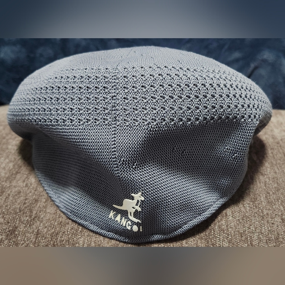 Vintage Kangol Ventair 504 Grey Newsboy Flat Cap Hat